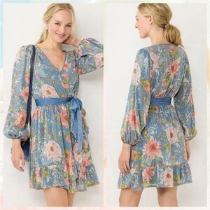 Nwt LC Lauren Conrad mid dress size large